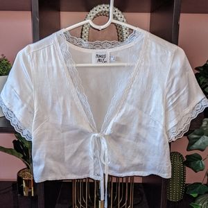 Princess Polly Vintage Tie Up Top